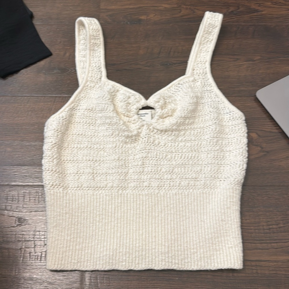 Abercrombie and Fitch Crochet Top